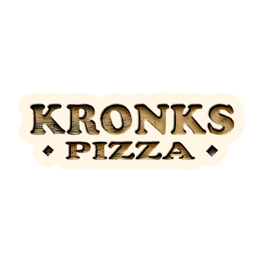 Kronks Pizza logo.